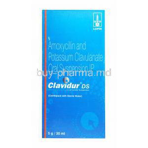 Clavidur DS Oral Suspention, Amoxicillin/ Clavulanic Acid
