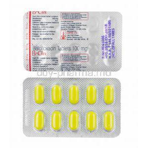 B-Cin, Balofloxacin 100mg tablets