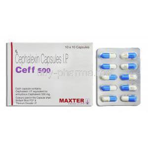 Ceff, Cephalexin 375 Mg Tablet (Lupin)