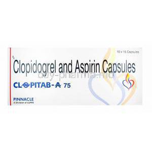 Clopitab-A, Aspirin low strength/ Clopidogrel