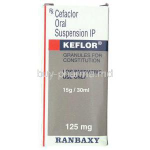 Generic Ceclor/ Raniclor,  Suspension 125 mg/ 5 ml 30ml Box