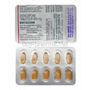 Entacom, Entacapone tablets