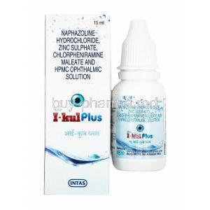 New I-Kul Plus Eye Drop, Naphazoline/ Chlorpheniramine