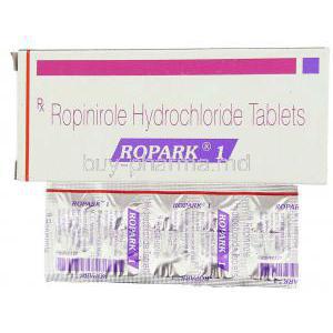 Ropak, Generic  Requip, Ropinirole 1 mg Tablet