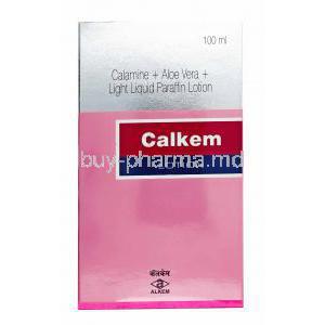 Calkem Lotion, Calamine,  Aloevera Gel and Liquid Paraffin