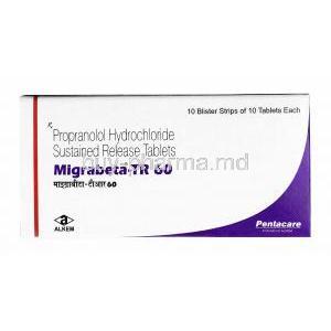 Migrabeta, Propranolol 60m