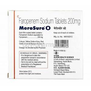 Merosure O, Faropenem manufacturer