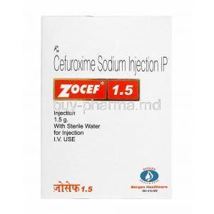 Zocef Injection, Cefuroxime 1.5g