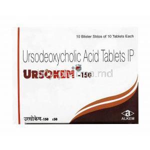 Ursokem, Ursodeoxycholic Acid 150mg