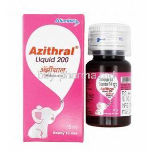 Azithral Liquid, Azithromycin 200mg