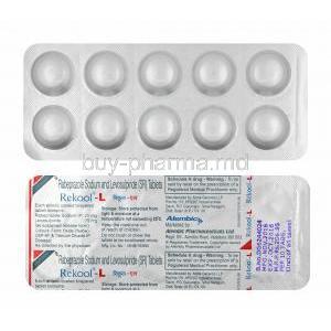 Rekool-L, Levosulpiride and Rabeprazole 75mg tablets
