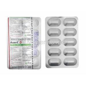 Asert D, Cefixime and Dicloxacillin tablets