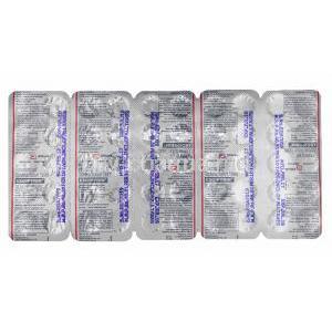 Esgipyrin, Diclofenac 50mg and Paracetamol 325mg, tablets back