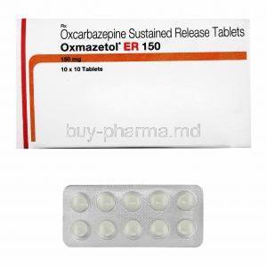 Oxmazetol ER, 150mg box and tablets