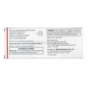 Winbp MT, Olmesartan and Metoprolol Succinate 25mg manufacturer