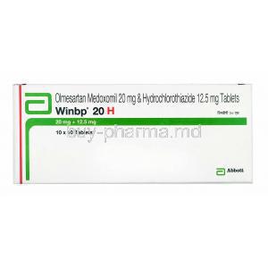 Winbp H, Hydrochlorothiazide and Olmesartan 20mg
