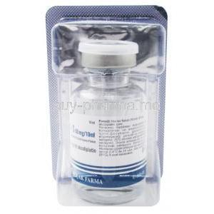 Ploxal-S, Oxaliplatin, 10ml Vial 50 mg, 1x10 ml, IV vial, vial packaging presentation