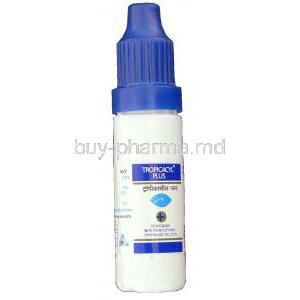 Tropicacyl Plus, Tropicamide/ Phenylephrine Hydrochloride 0.8%/ 5% 5 ml Eye Drops bottle