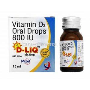 D-LIQ Oral Drops, Vitamin D3