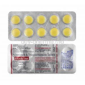 Etoxib MR, Etoricoxib and Thiocolchicoside tablets