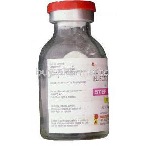 Stef,  Ceftazidime 1 Gm Injection Vial Information