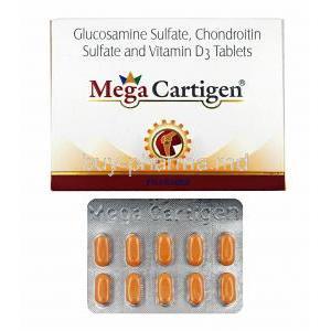 Mega Cartigen, Potassium Chloride/ Chondroitin Sulfate Sodium/ Vitamin D3