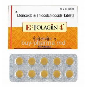 E-Tolagin, Etoricoxib/ Thiocolchicoside