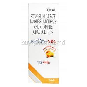 Potrate MB6, Potassium + Magnesium + Vitamin B6