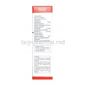 Gflotas Eye Drop, GatifloxacinDexamethasone, Bottle, 5 ml, box information