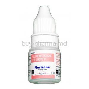 Flurisone 0.1% Eye Drop, Fluorometholone 0.1% wv, Eyedrop, Bottle
