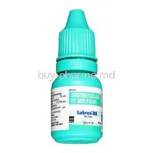 Lubrex-DS Eye Drop, Carboxymethylcellulose 1% w/v, 10ml, Bottle