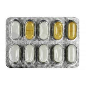 Diapride M Forte,Glimepiride+Metformin, 1mg+1000mg(M1),SR Tablet, Sheet