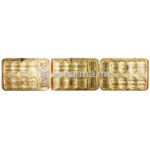 Dolowin Forte, Aceclofenac  100mg + Paracetamol 500mg + Serratiopeptidase 15mg,Tablet, Sheet information