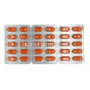 Dolowin MR, Aceclofenac 100mg + Paracetamol 325mg + Chlorzoxazone 250mg, Tablet, Sheet