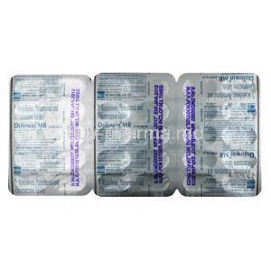 Dolowin MR, Aceclofenac 100mg + Paracetamol 325mg + Chlorzoxazone 250mg, Tablet, Sheet information