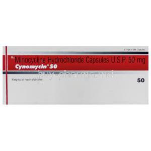 Cynomycin, Generic  Minocin , Minocycline HCL  50 mg Capsules (Wyeth)