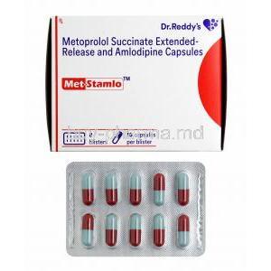 Met-Stamlo, Metoprolol Succinate/ Amlodipine