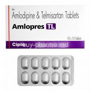 Amlopres TL, Telmisartan/ Amlodipine