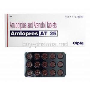 Amlopres-AT, Amlodipine/ Atenolol