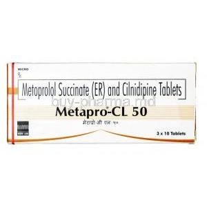 Metapro CL, Cilnidipine / Metoprolol