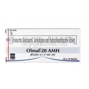 Olmat AMH, Olmesartan  / Amlodipine/ Hydrochlorothiazide