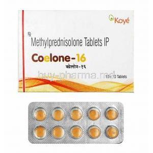 Coelone, Methylprednisolone 16mg box and tablets