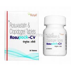 Rosupack-CV, Rosuvastatin/ Clopidogrel