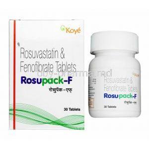 Rosupack-F, Fenofibrate/ Rosuvastatin