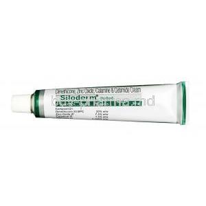 Siloderm Cream, Calamine / Cetrimide / Dimethicone / Zinc oxide, cream 20gm, Tube information
