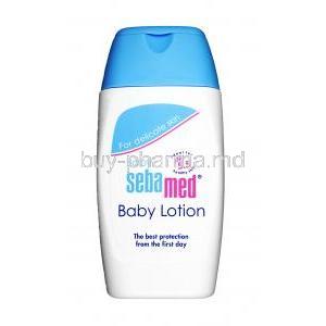 Sebamed baby lotion, Natural lipids, sorbitol, allantoin, panthenol,  lecithin, Body lotion 50ml, Bottle