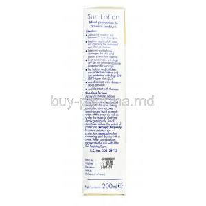 Sebamed Baby Spf 50+ Sun Lotion, , Botanical lipids, Allantoin, Liquid 200ml, Box information