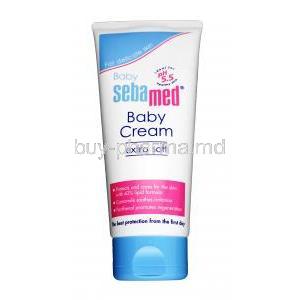 Sebamed Baby Cream Extra Soft 42% natural lipids, panthenol, allantoin, chamomile, Cream 200ml, Tube