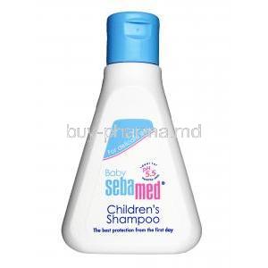 Sebamed Children's Shampoo, Sugar based mild cleanser, Chamomile, Shampoo 50 ml, Bottle
