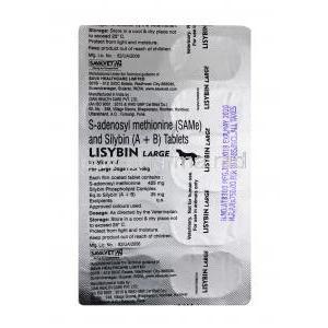 LISYBIN for large dogs, sheet information